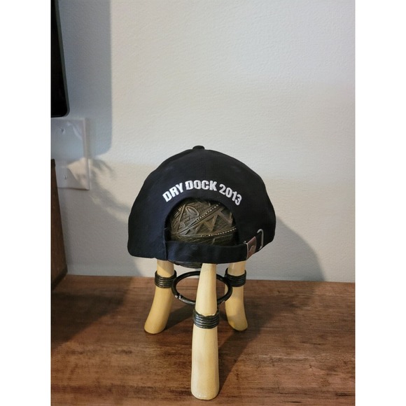 Vintage Disney Cruise Line Dry Dock Team Magic 2013 Cap Hat One Size Euc - Picture 4 of 8